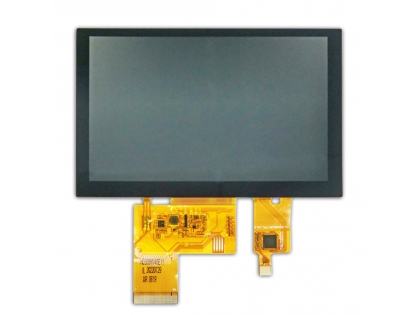 5-inch LCD 800 * 480 resolution with capacitive touch